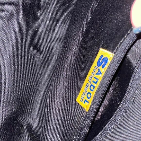 Vintage Black and Red OSU Buckeyes Megaphone Purse - Picture 4 of 4